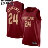 Barn Cleveland Cavaliers Tröja Lauri Markkanen 24 Nike 2022-23 Icon Edition Rödbrun Swingman